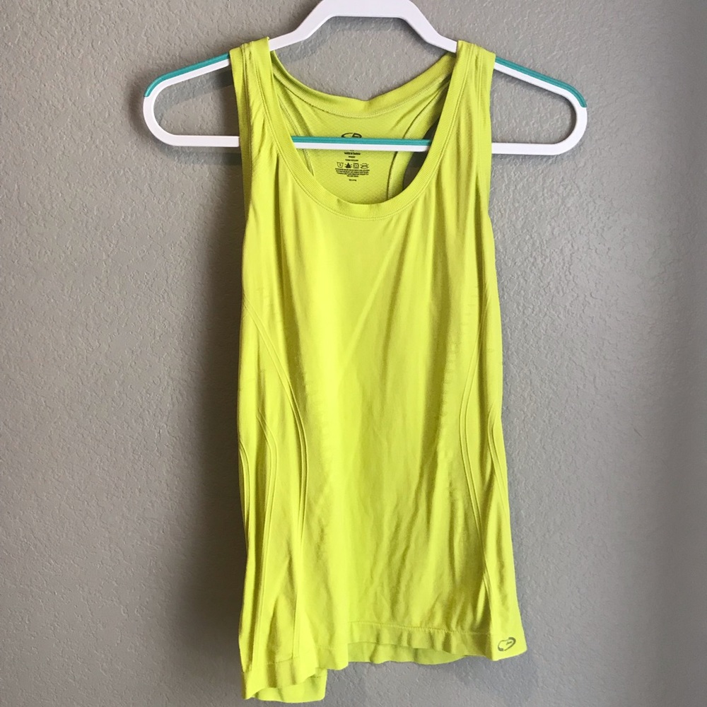 CHAMPION Lime Green Workout Tank
